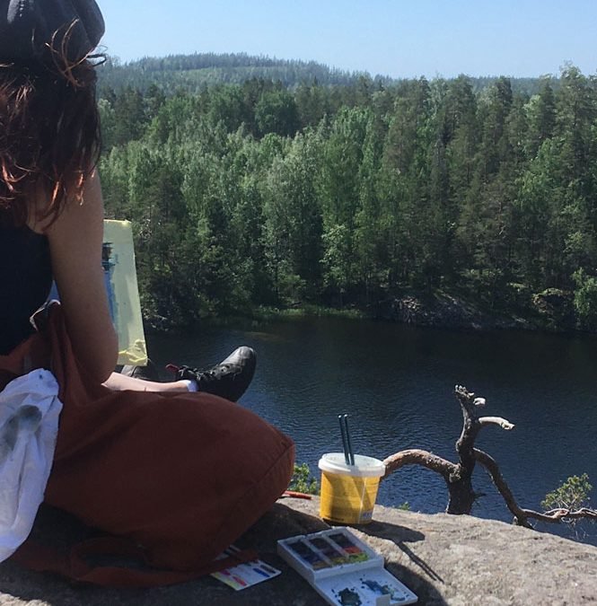 Akvarellimaalaus 30.6.-4.7.2025