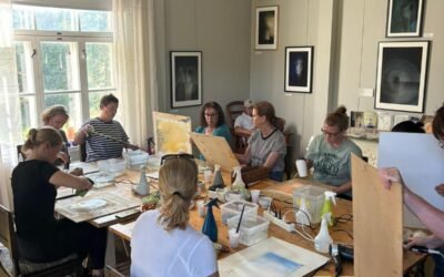 Päivän kokous- ja akvarellipaketti -Luovaa virtaa työpäivään